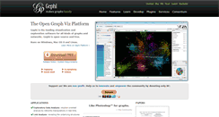 Desktop Screenshot of gephi.org